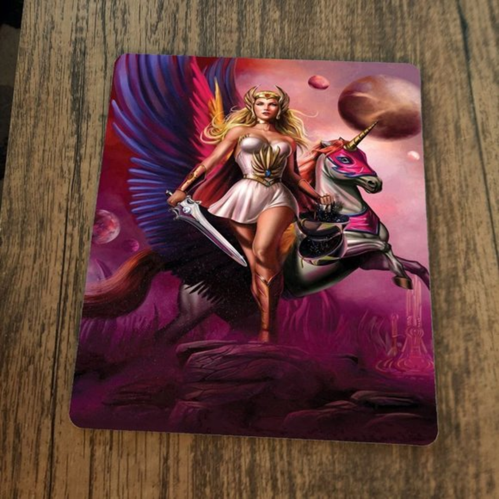 She Ra Swiftwind MOTU Classic Cartoon Princess of Power Mouse Pad